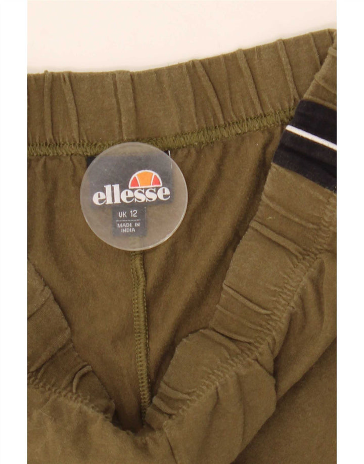 Ellesse ženske tajice UK 12 Pamuk srednje boje kaki