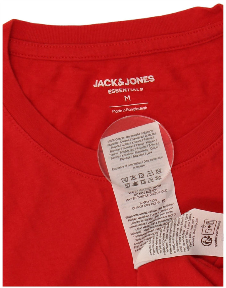 Jack & Jones muška majica kratkih rukava srednje veličine, crveni pamuk