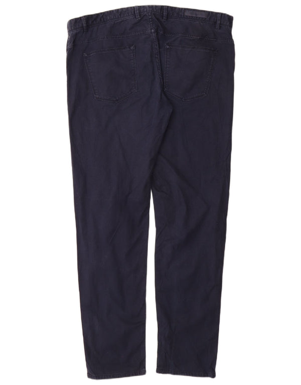 MASSIMO DUTTI Muške uske ležerne hlače EU 48 XL W38 L32 tamnoplave