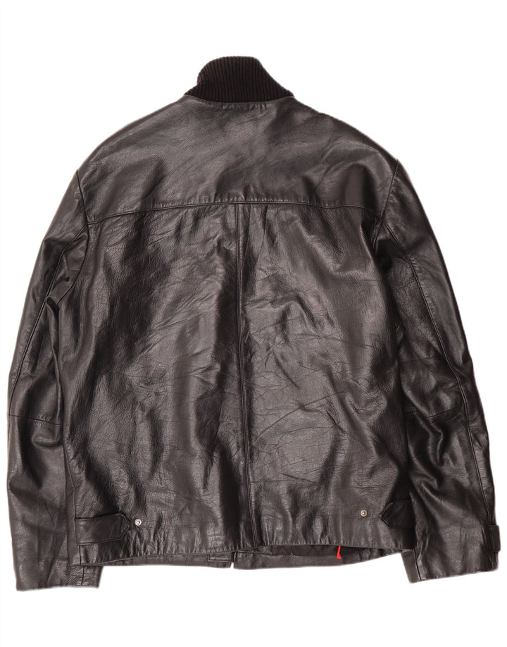 CONBIPEL muška kožna jakna IT 54 XL crna koža