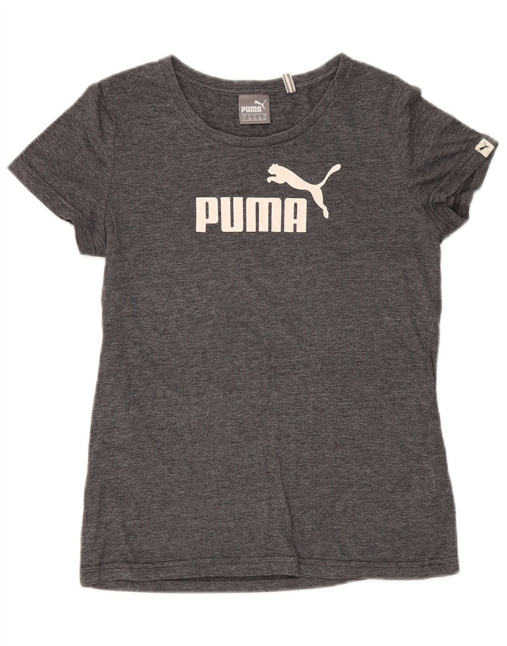 Puma ženska majica kratkih rukava s grafičkim motivima UK 10 Small Grey Flected Polyester