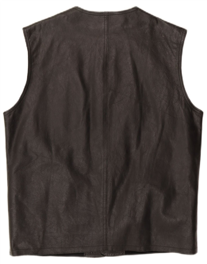 Arsenal muška kožna jakna UK 38 srednje crna