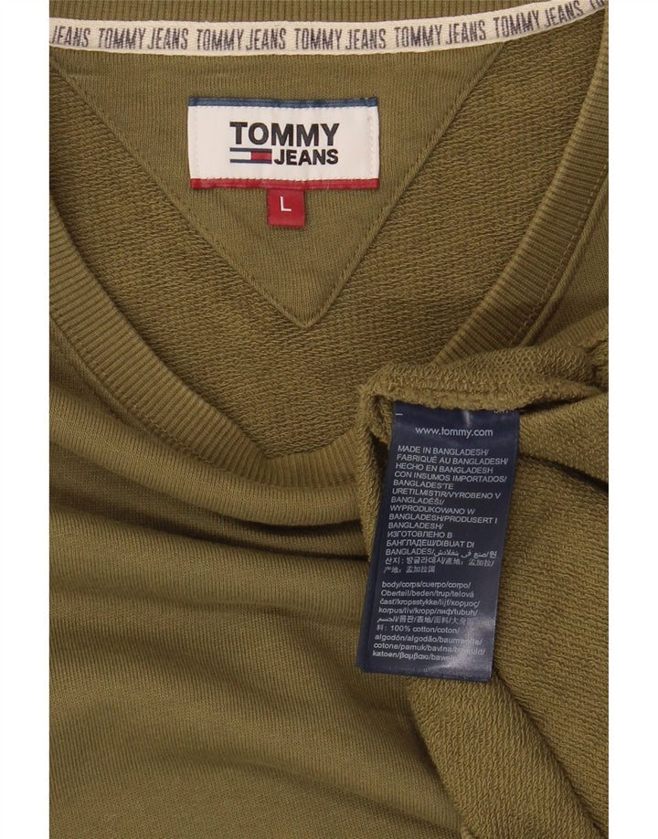 Tommy Hilfiger muška trenirka, veliki kaki pamuk