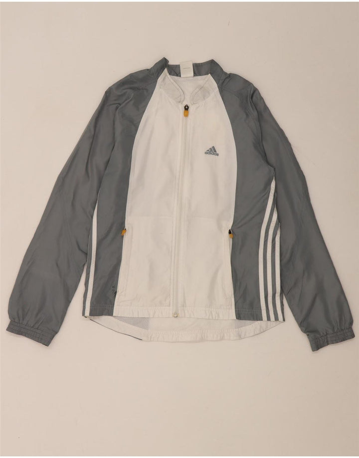 Adidas ženska gornja jakna za trenirku UK 10 Small Grey Colourblock