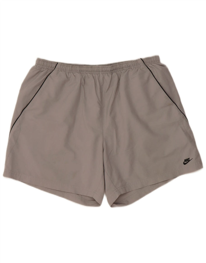 NIKE Muške sportske kratke hlače 2XL sivi poliester