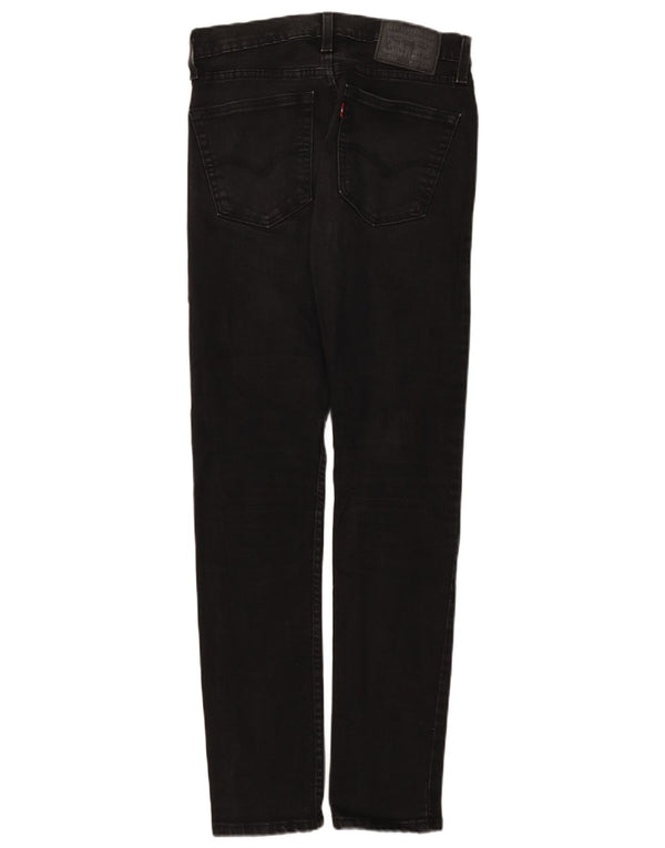 Levi's muške 510 uske traperice W30 L32 crni pamuk