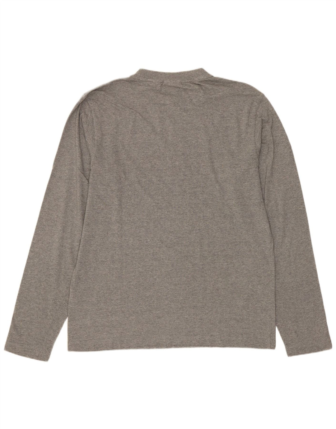 Fila muška majica dugih rukava s grafikama, srednje sivi pamuk