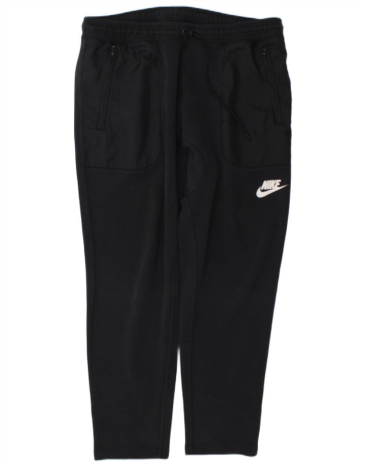 Nike muške trenirke XL crne pamučne hlače