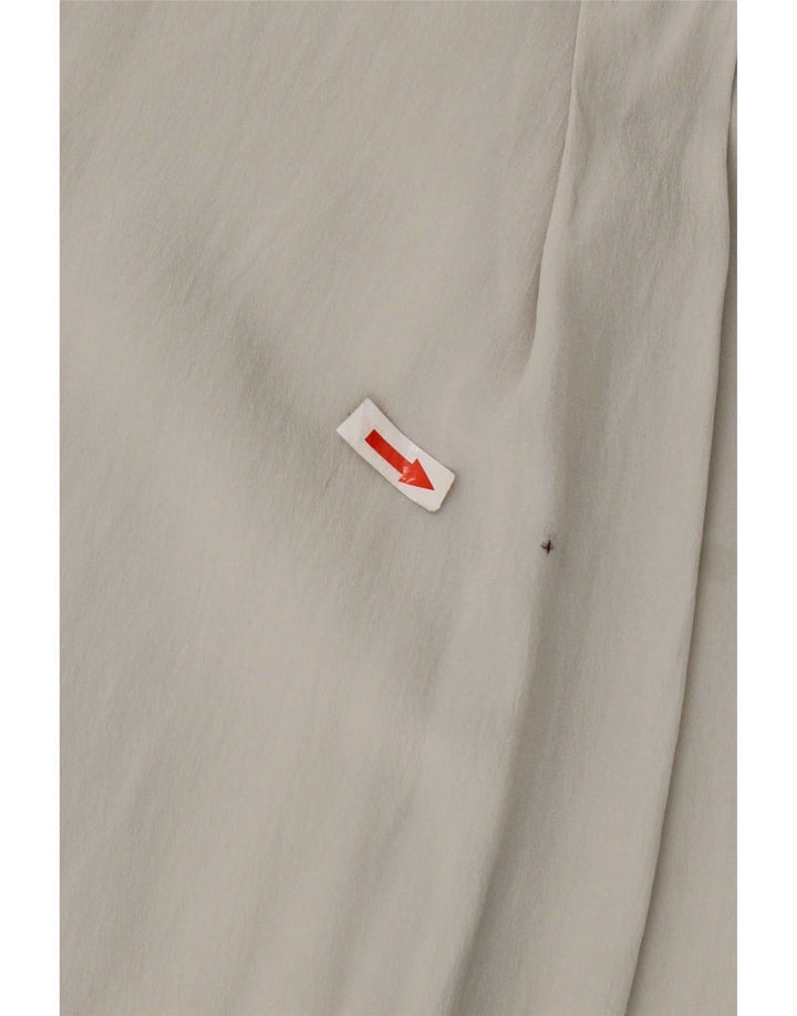 Pancaldi ženska košulja bluza UK 18 XL siva svila