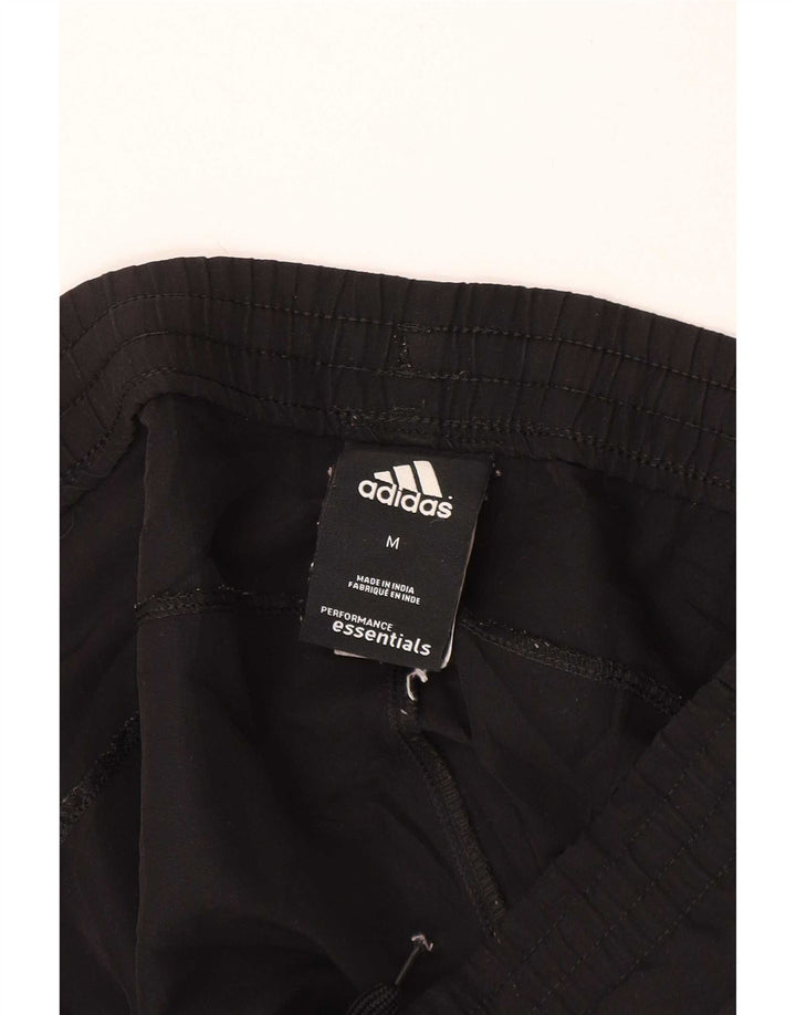 Adidas muške trenirke srednje crne poliesterske hlače