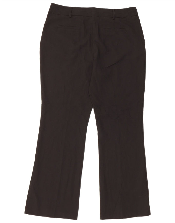 M&Co ženske chino hlače UK 14 Large W32 L29 crni poliester