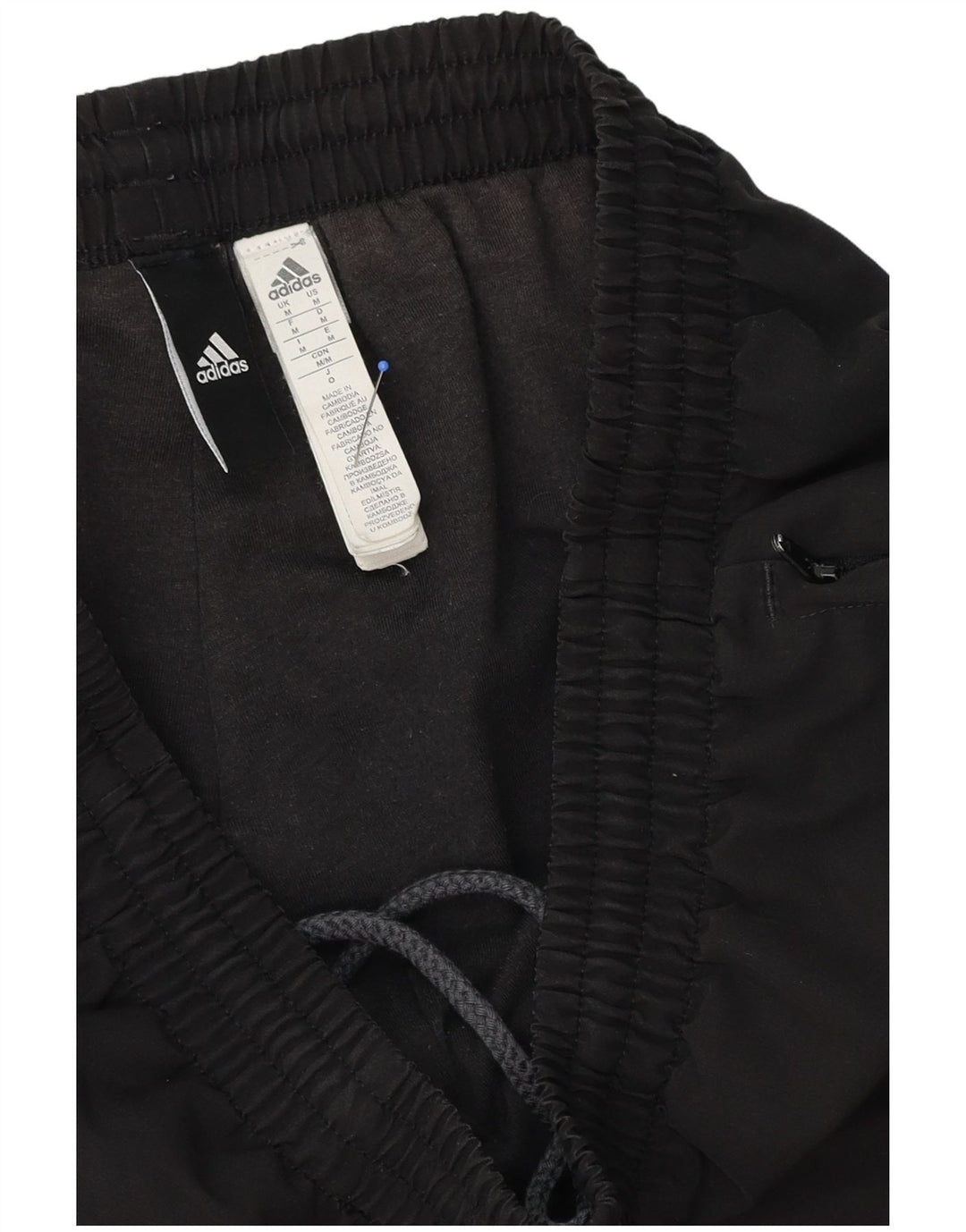 ADIDAS muške trenirke Hlače Joggers Srednji crni poliester