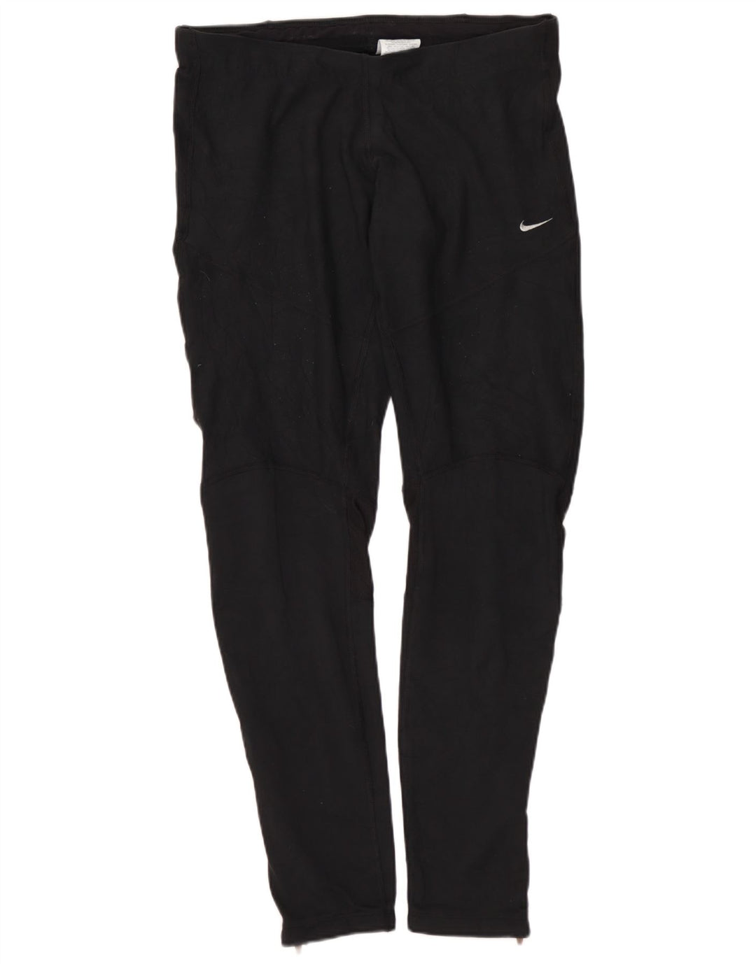 NIKE Ženske Dri Fit Leggings UK 12 Srednji crni poliester