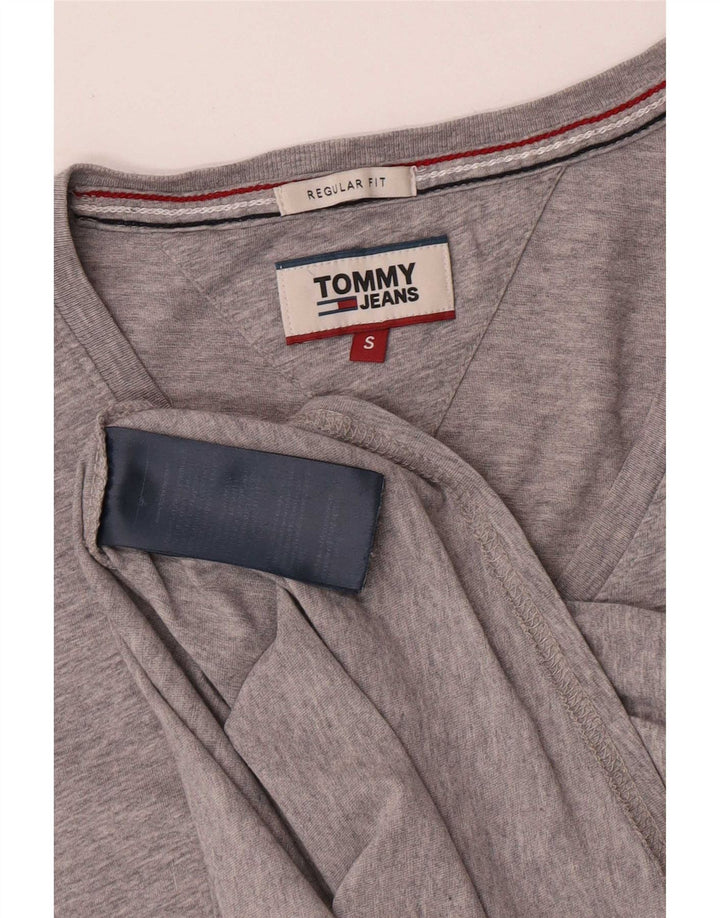 Tommy Hilfiger Muška majica kratkih rukava Mali sivi pamuk