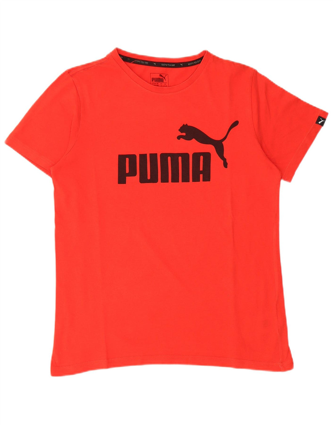 PUMA majica kratkih rukava za dječake, 13-14 godina, crveni pamuk