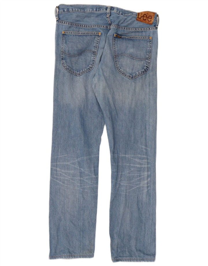 Lee Mens Daren Straight Jeans W32 L30 Plavi pamuk