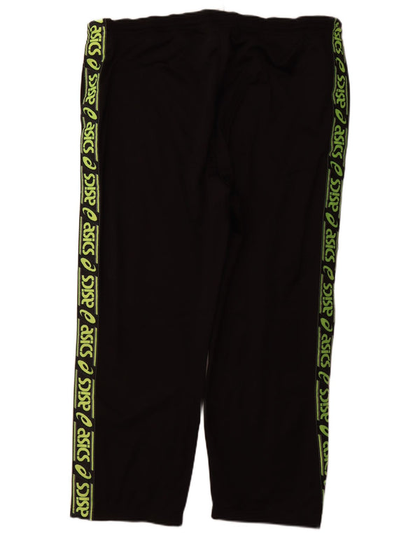 ASICS Mens Graphic Tracksuit Trousers 2XL  Black