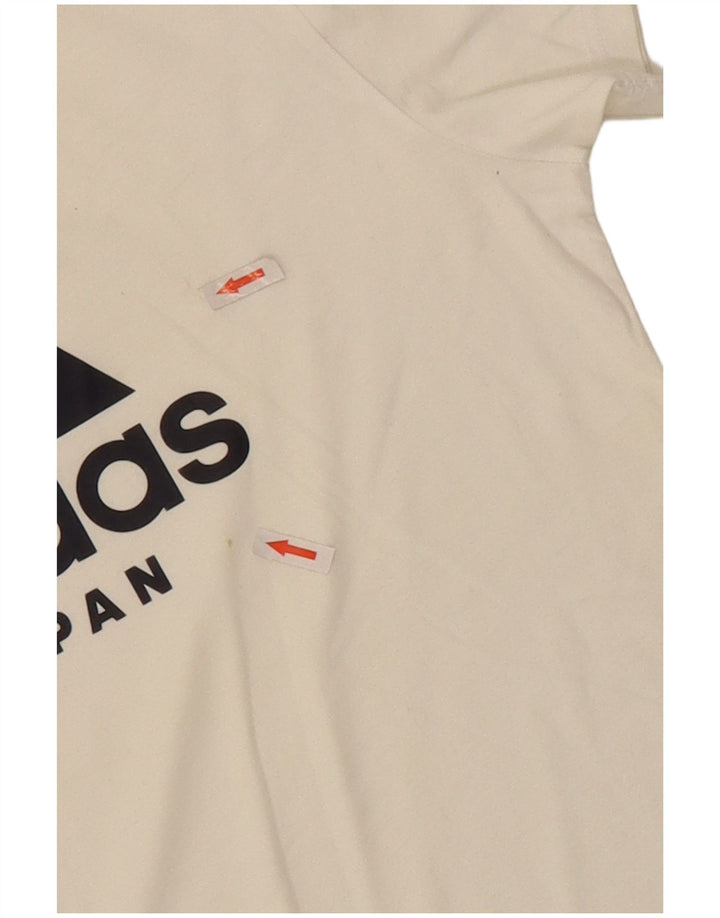 Adidas muška grafička majica srednje bijele boje
