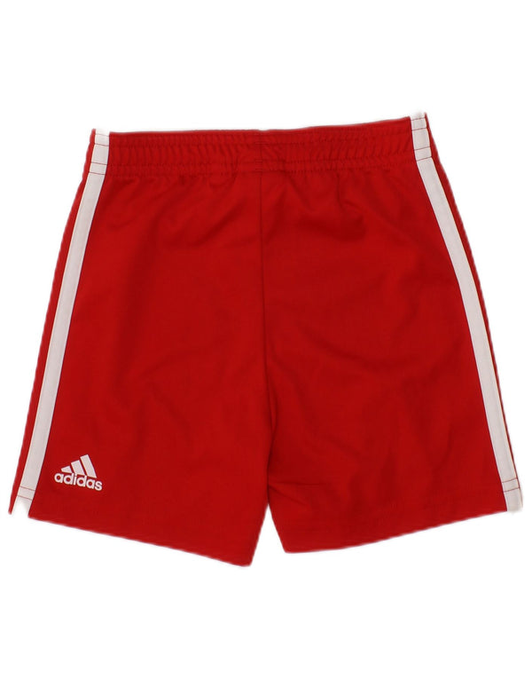 Adidas Baby Boys Liverpool Graphic Sport Shorts 6-9 mjeseci crvene poliester