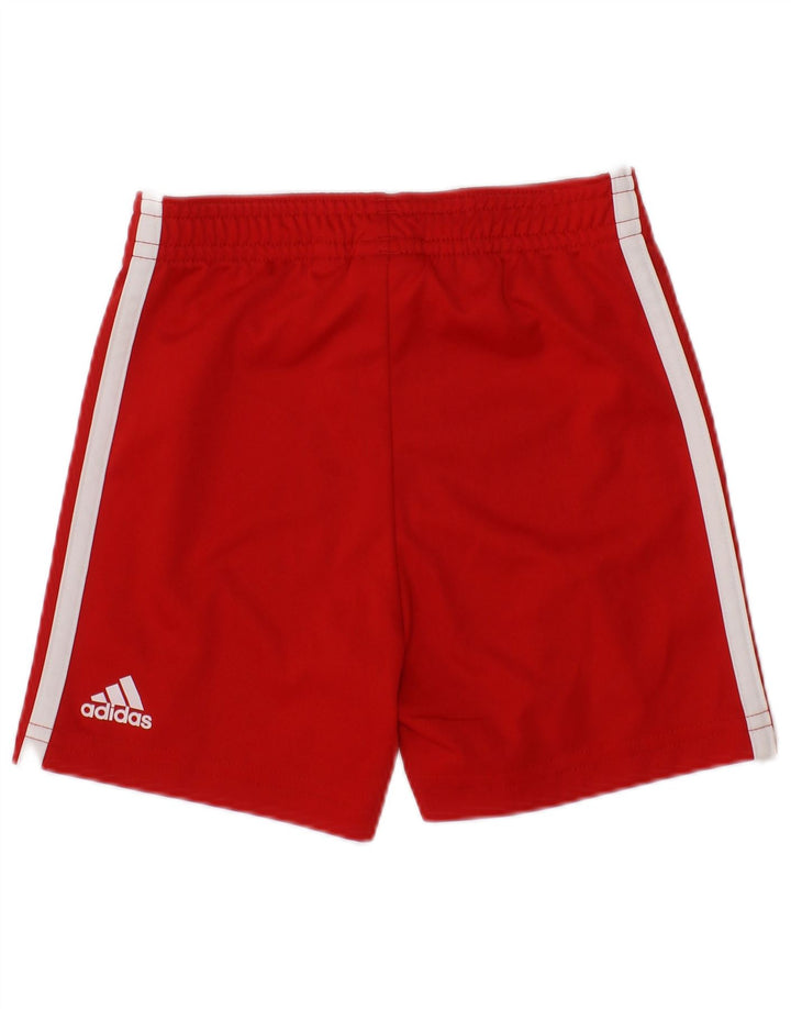 Adidas Baby Boys Liverpool Graphic Sport Shorts 6-9 mjeseci crvene poliester