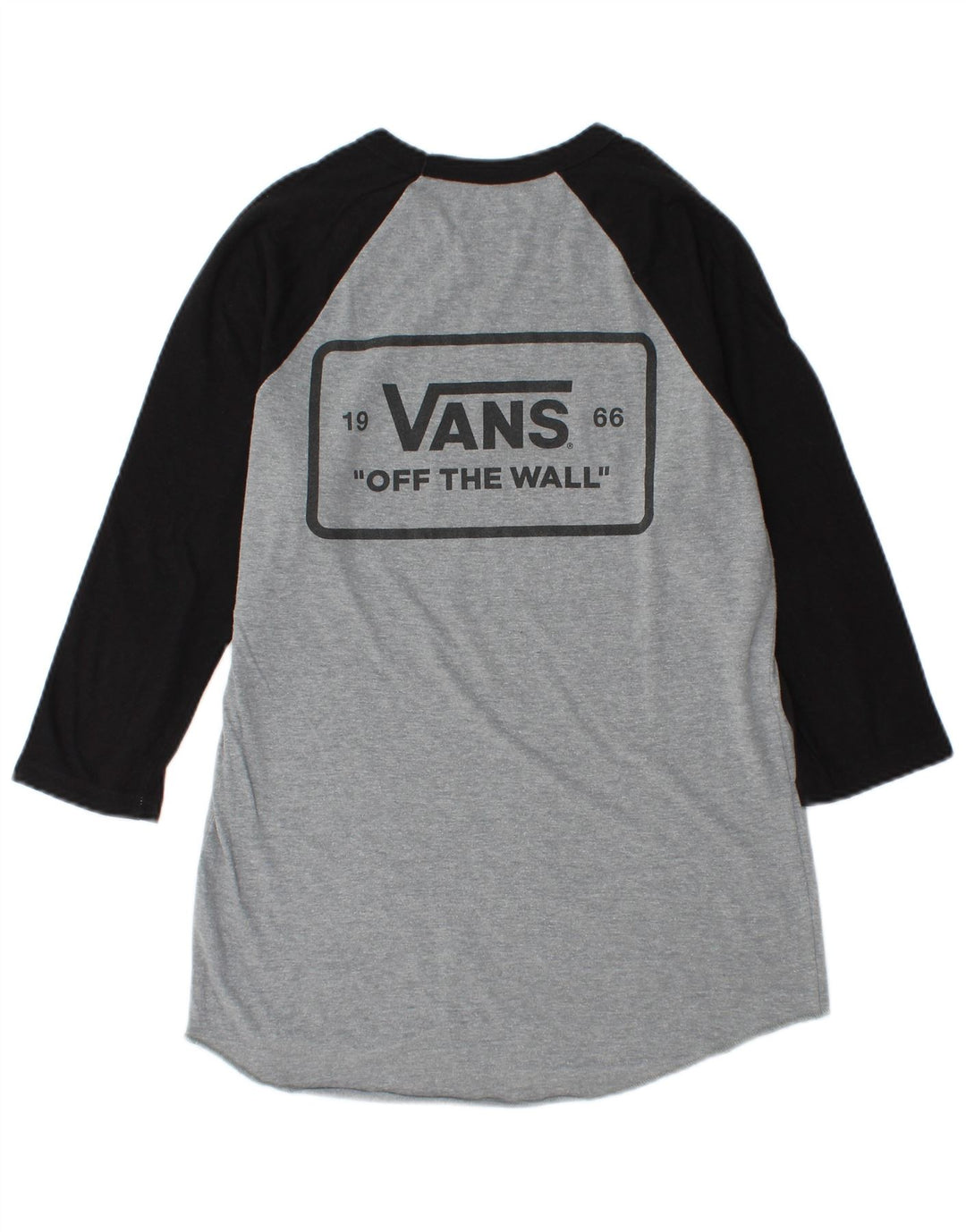 Vans Muški gornji dio s 3/4 rukavima, mali sivi pamuk