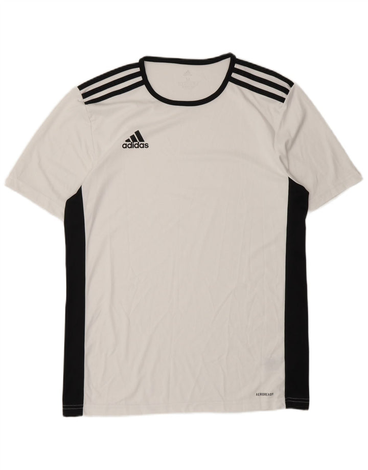 Adidas muška Aeroready majica kratkih rukava srednje bijele boje od poliestera