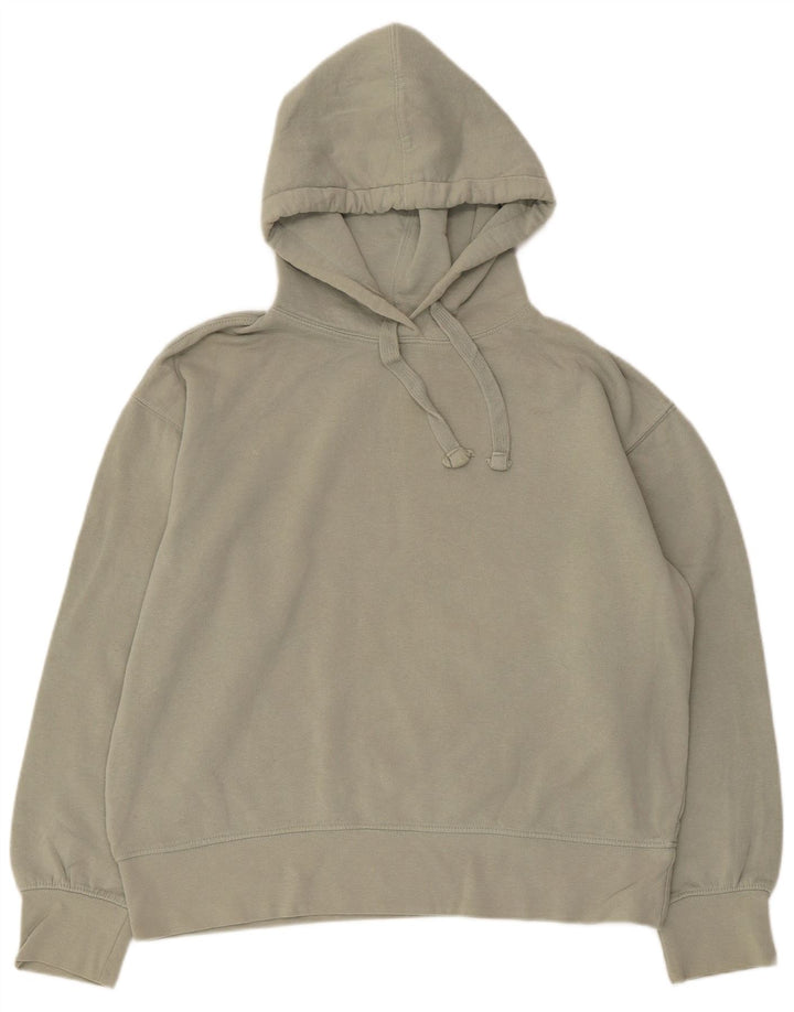 Zara muška majica s kapuljačom širokog kroja, mala zelena