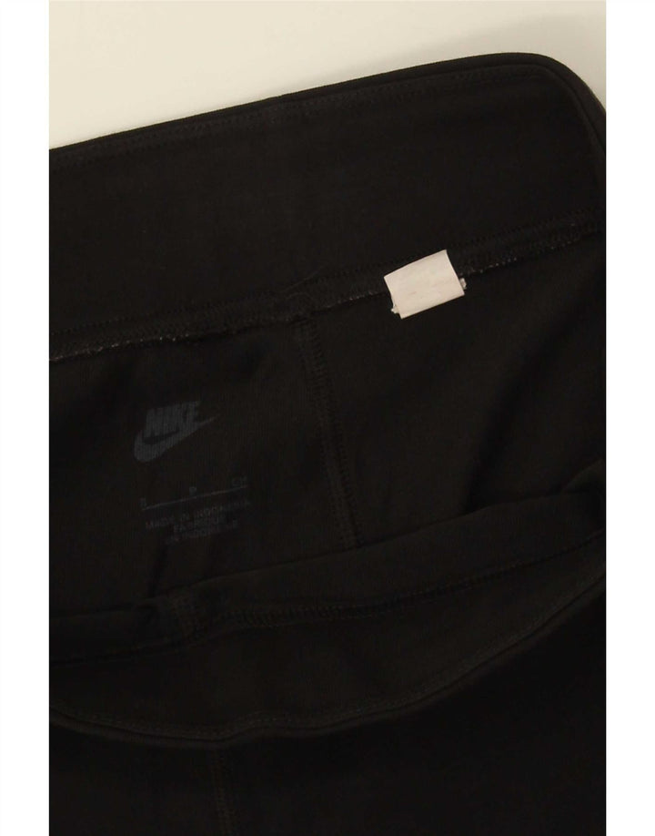 Nike ženske grafičke tajice UK 10 male crne