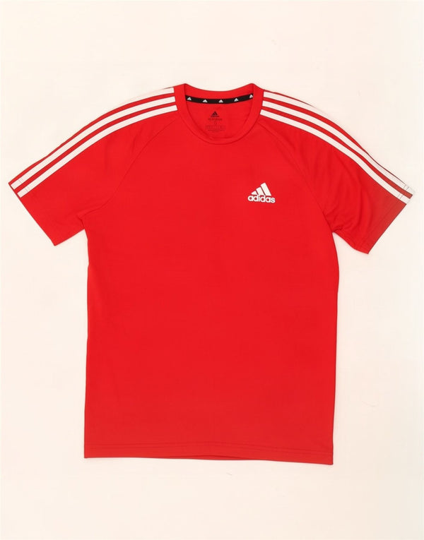 Adidas muška Aeroready majica kratkih rukava, mali crveni poliester