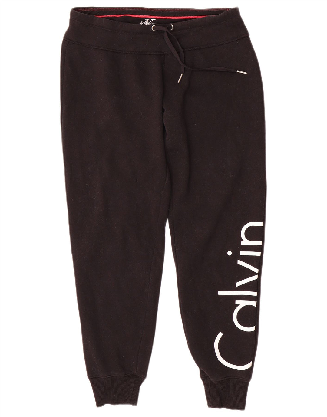 CALVIN KLEIN Ženska trenirka hlače Joggers UK 10 Small Black