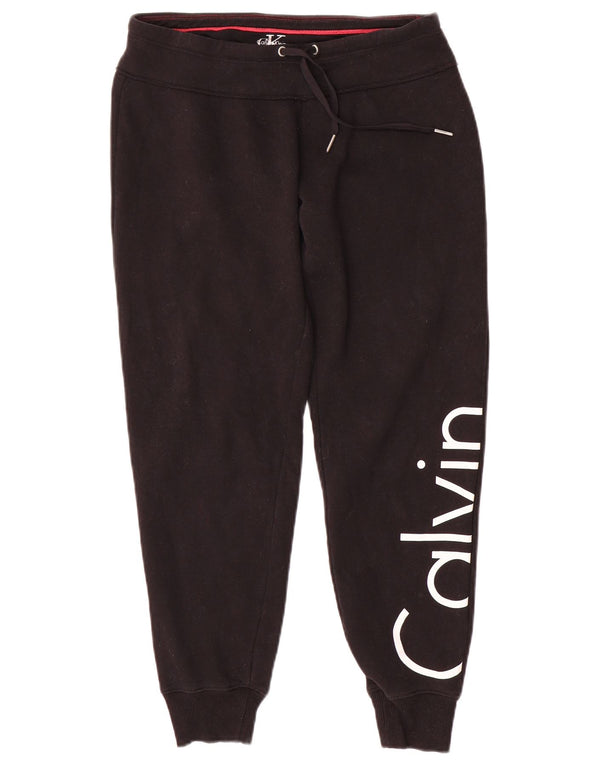 CALVIN KLEIN Ženska trenirka hlače Joggers UK 10 Small Black