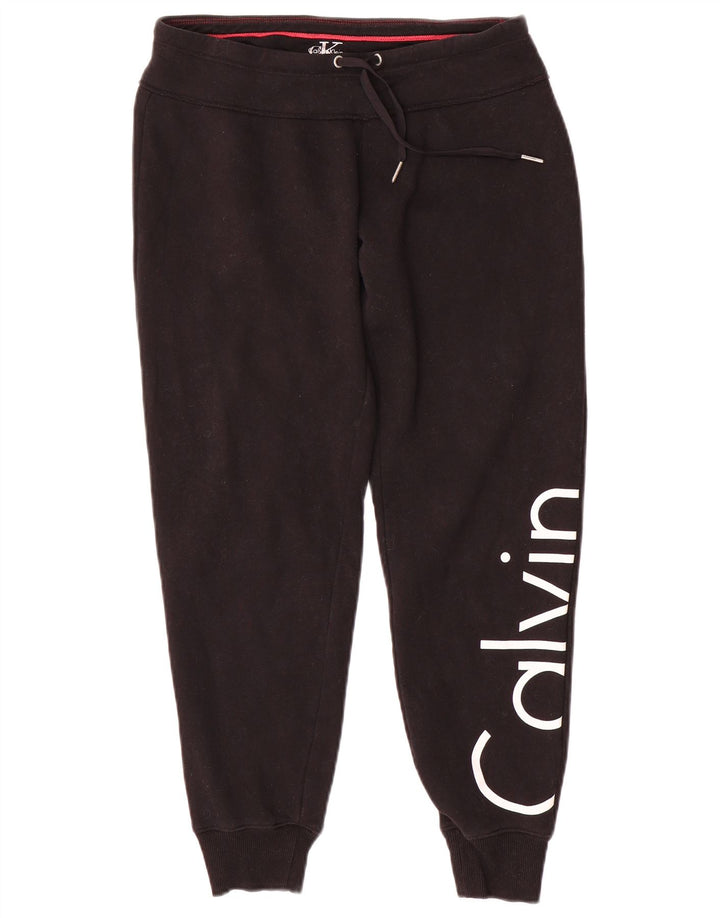 CALVIN KLEIN Ženska trenirka hlače Joggers UK 10 Small Black