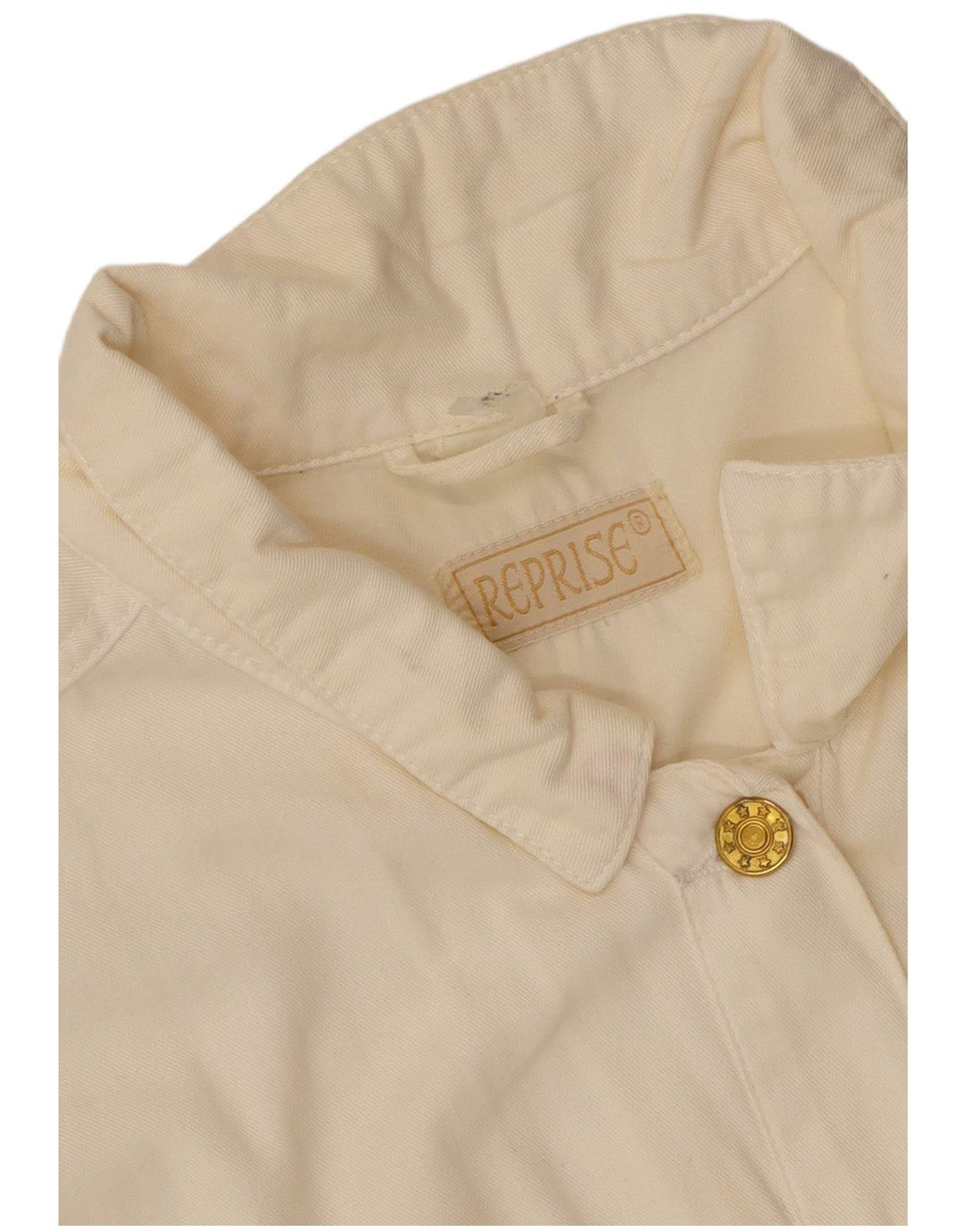 Reprise Ženska traper majica UK 16 Large Off White