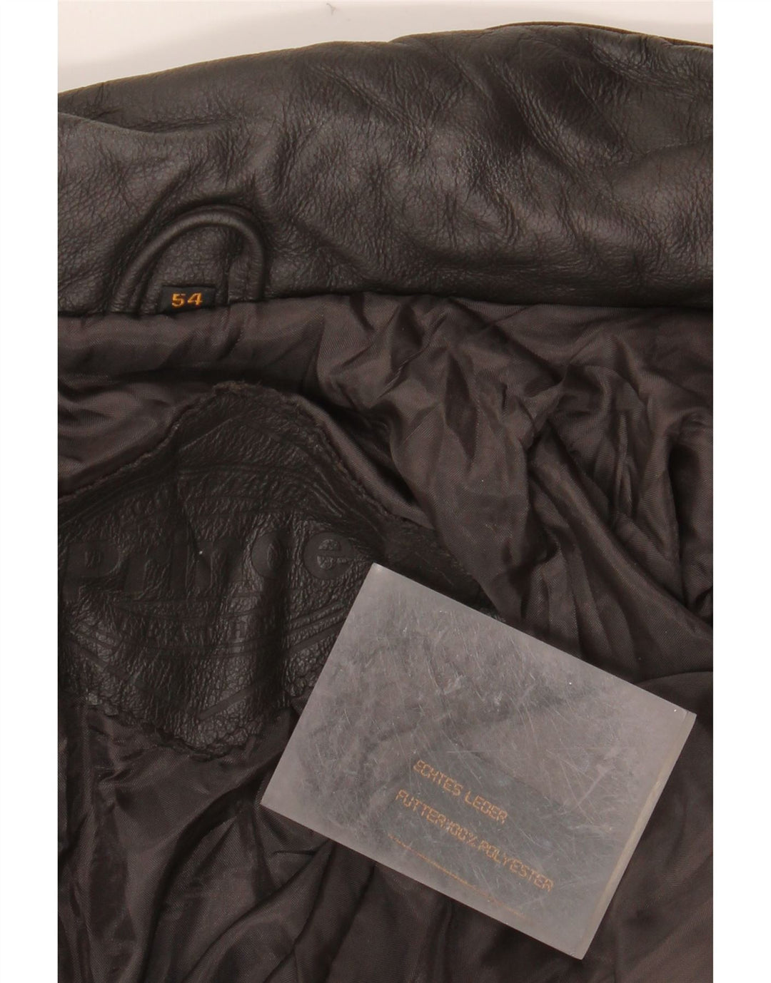 PRINCE muška kožna jakna IT 54 2XL crna koža