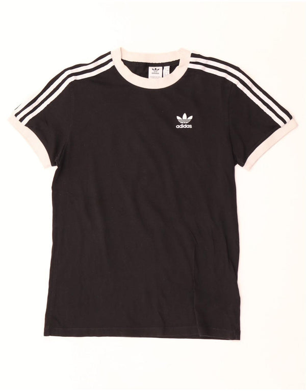 Adidas ženska majica kratkih rukava UK 4 XS, crni pamuk u boji