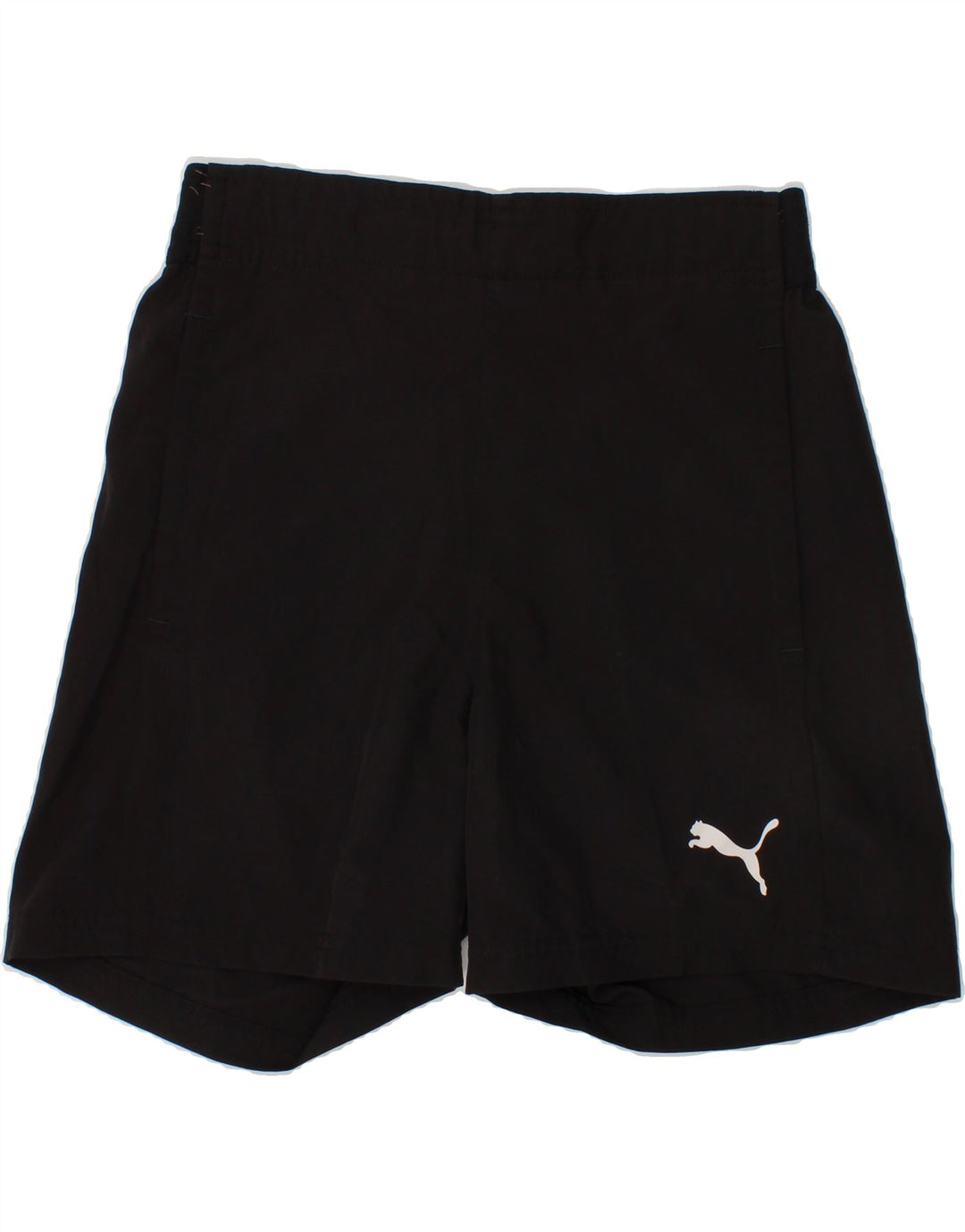 PUMA Boys Sport Shorts 11-12 Years Black Vintage Puma and Second-Hand Puma from Messina Hembry 