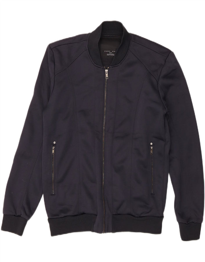 Zara muška bomber jakna UK 42 XL tamnoplava
