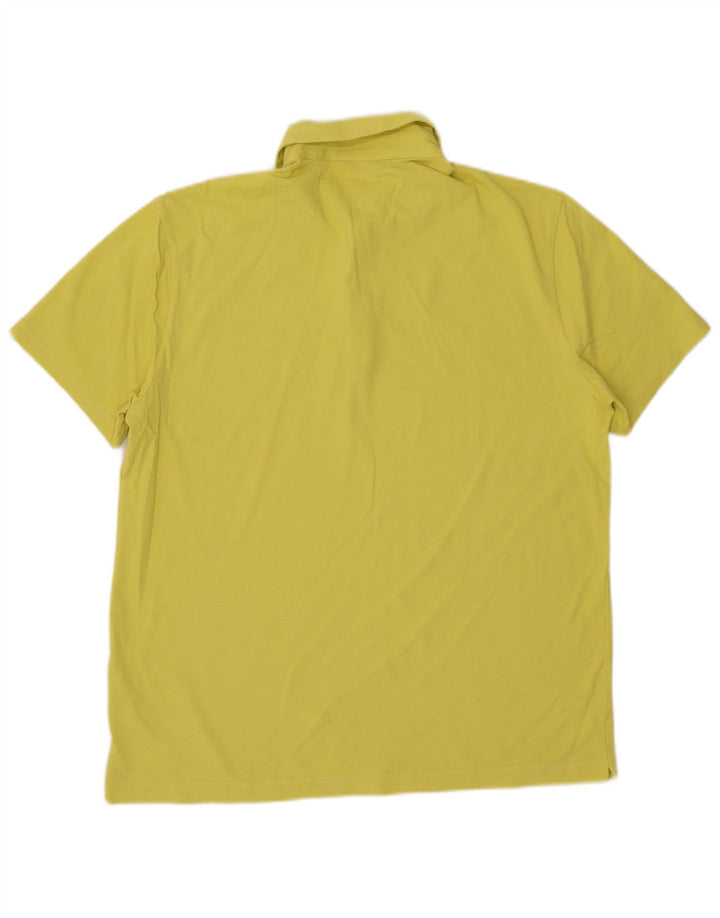 Massimo Dutti muška polo majica velika žuta pamučna