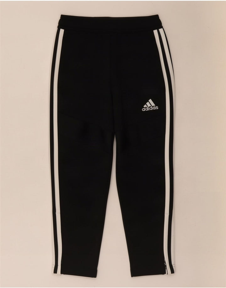 Adidas Hlače za trenirku za dječake 5-6 godina crne od poliestera