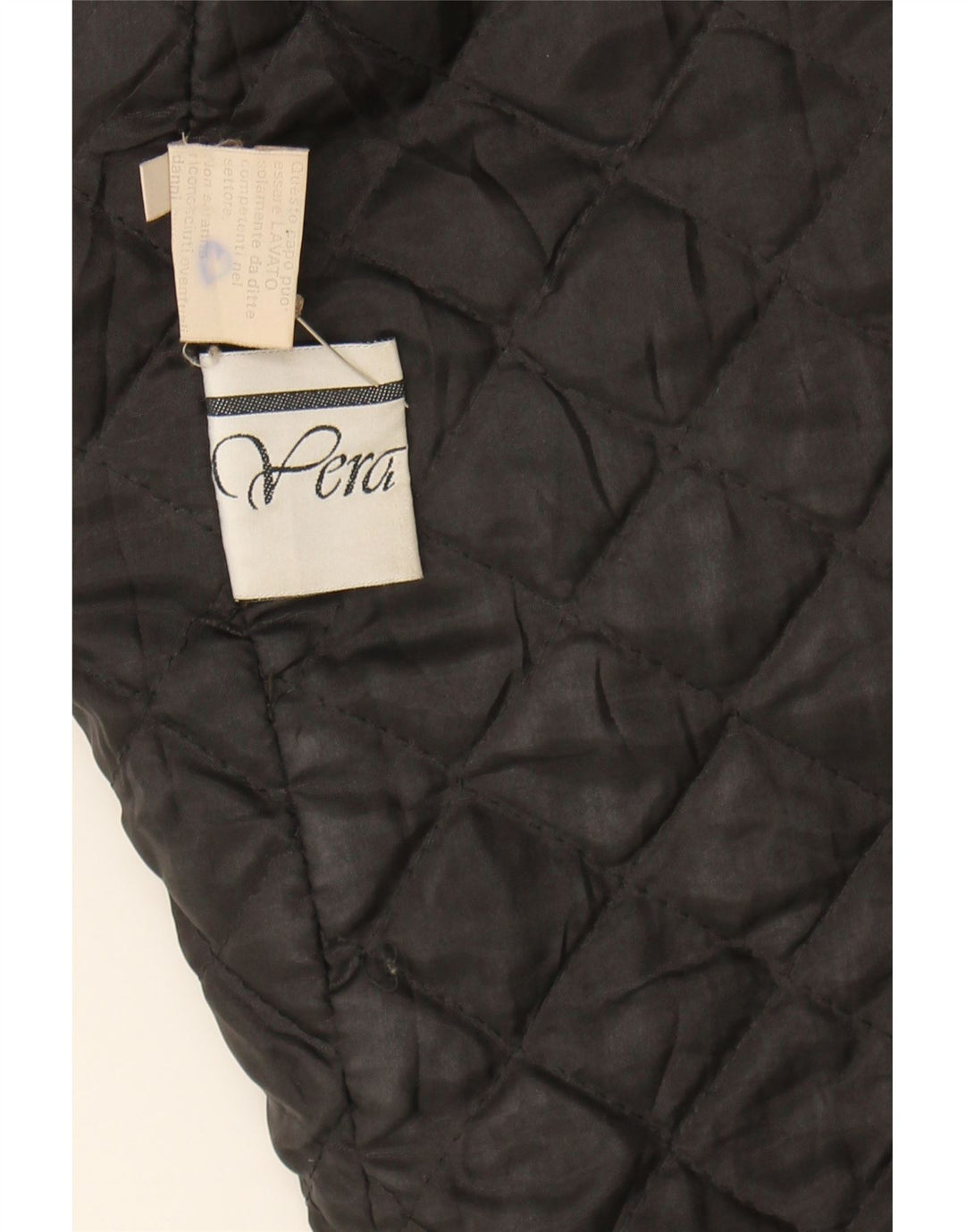 VINTAGE Womens Loose Fit Leather Coat IT 44 Medium Black Leather Vintage Vintage and Second-Hand Vintage from Messina Hembry 