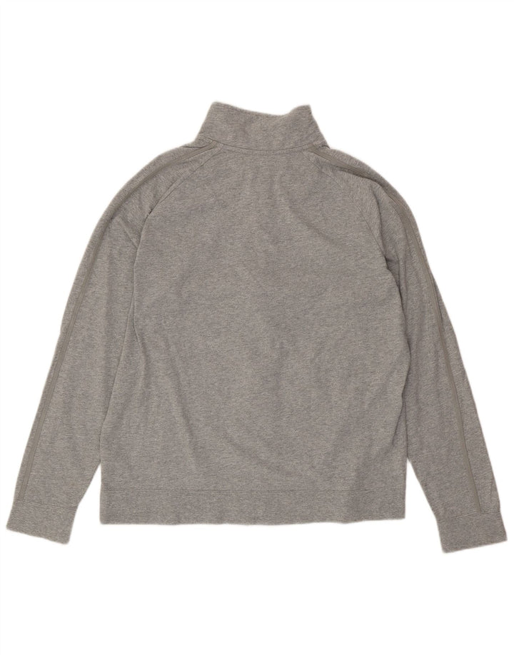 NIKE muška trenirka s grafičkim motivima, velika siva pamučna jakna