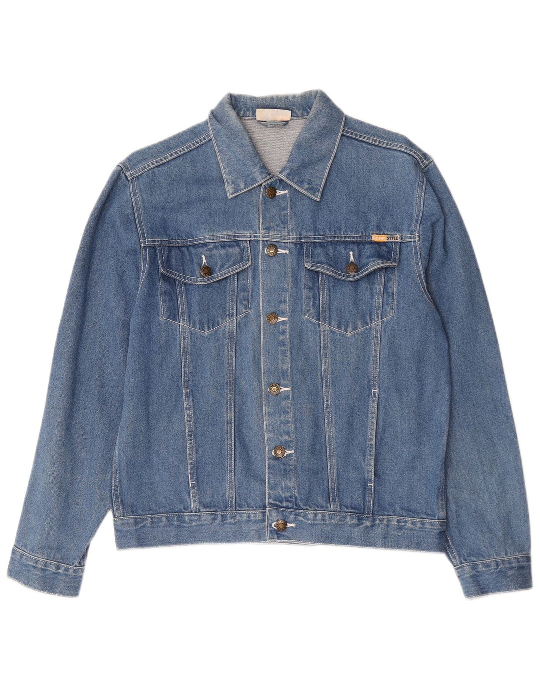 Denim Style muška traper jakna EU 50 veliki plavi pamuk