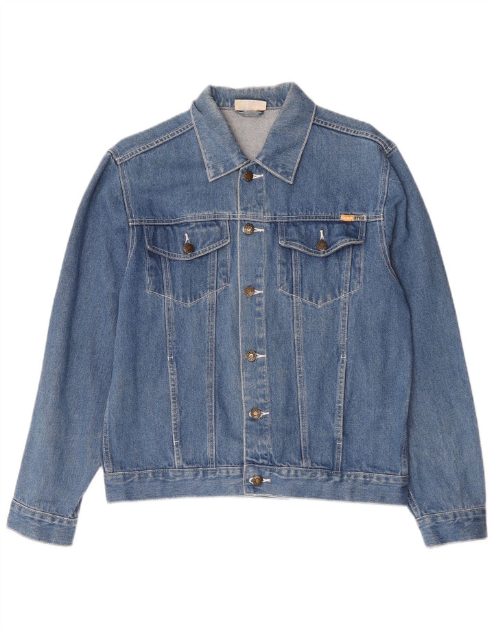 Denim Style muška traper jakna EU 50 veliki plavi pamuk