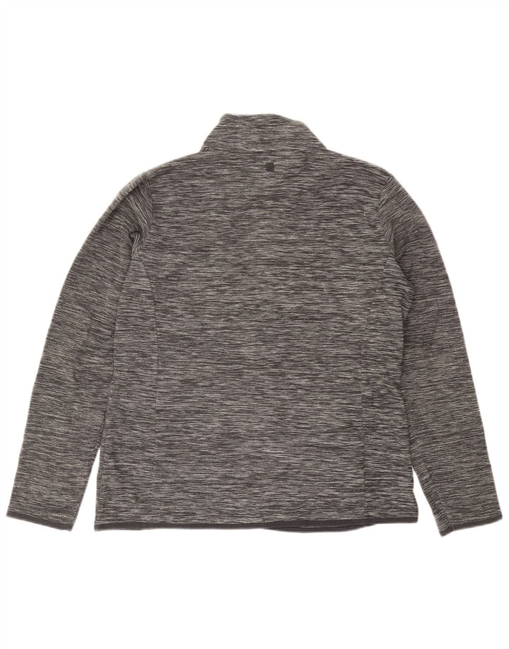 Mountain Warehouse Ženska jakna od flisa UK 14 Veliki sivi flekasti poliester