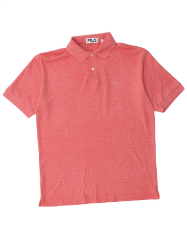 Fila muška polo majica IT 48 pamuk srednje crvene boje