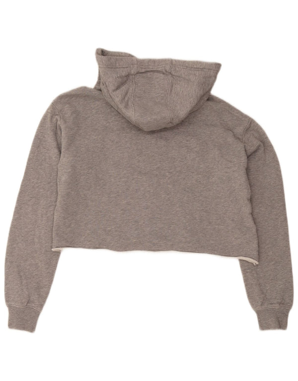 Champion ženska prevelika kratko majica s kapuljačom UK 10 Small Grey Flected
