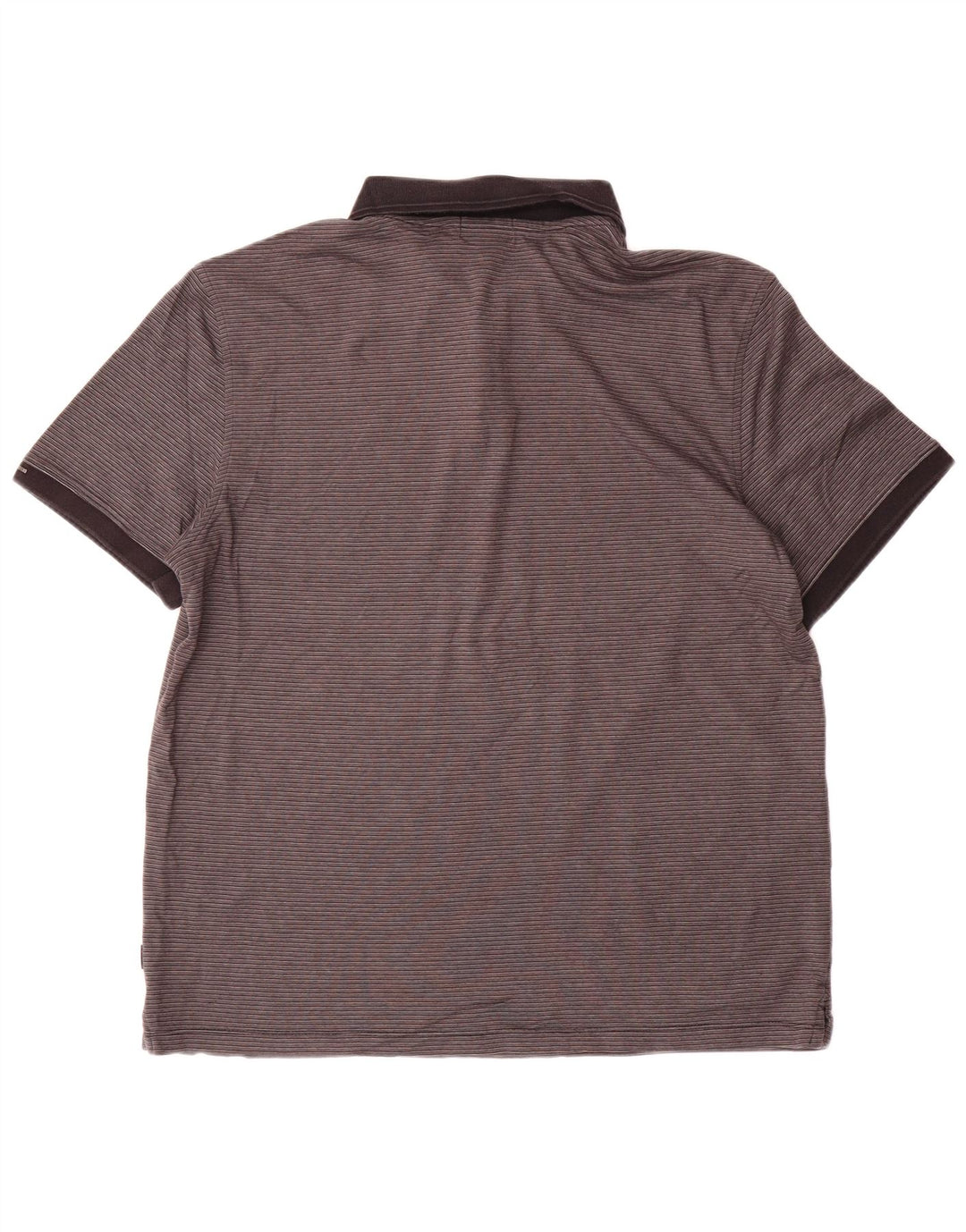 CALVIN KLEIN Muška polo majica s velikim sivim prugama, pamuk