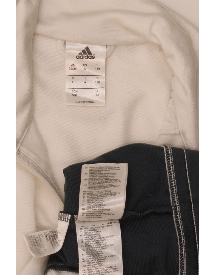 Adidas muška trenirka gornja jakna UK 36/38 mala bijela poliesterska boja