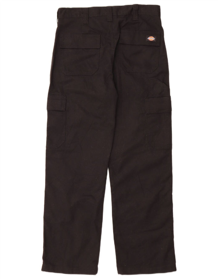 Dickies muške ravne kargo hlače W30 L30 crni poliester
