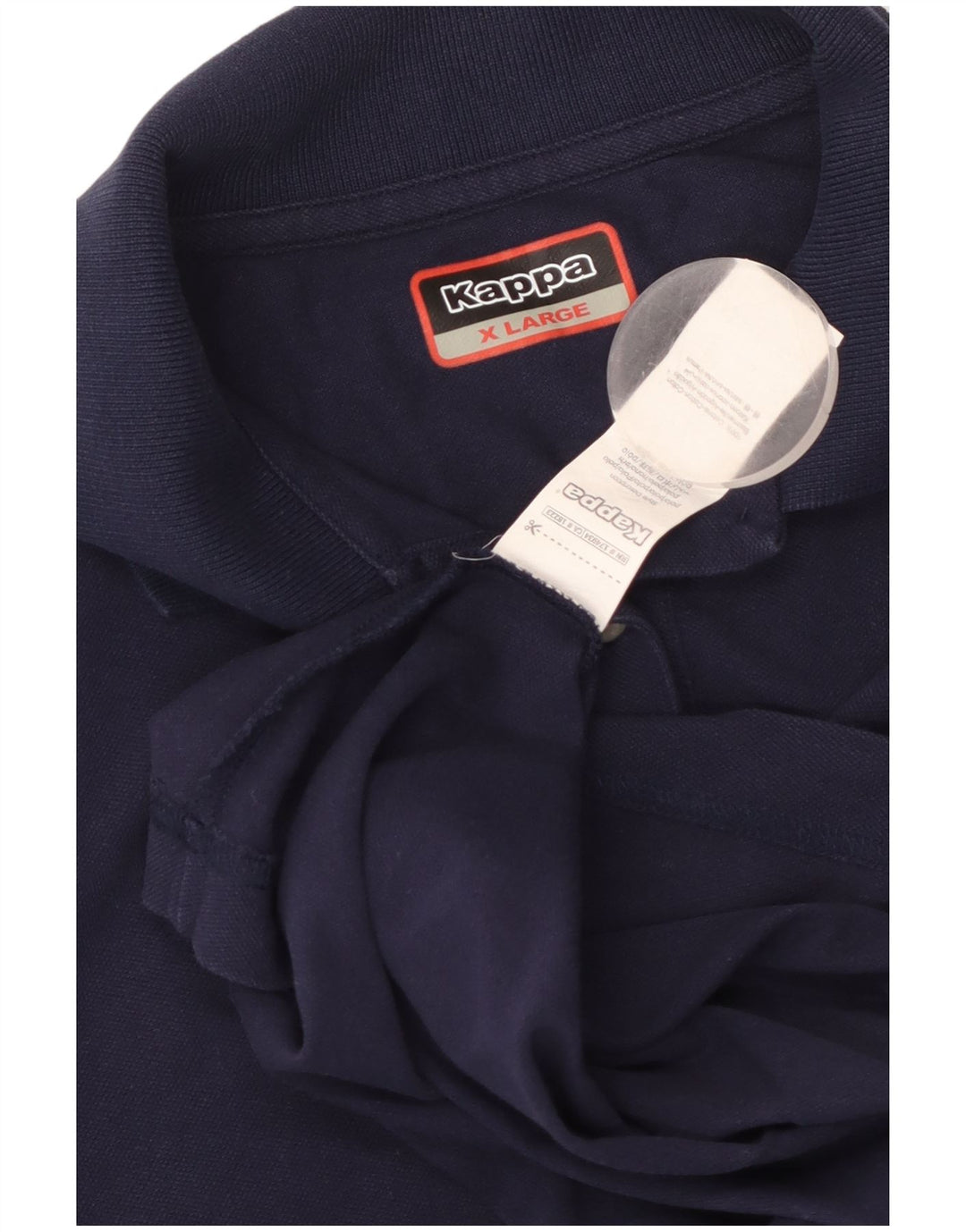 KAPPA ženska polo majica UK 18 XL tamnoplavi pamuk